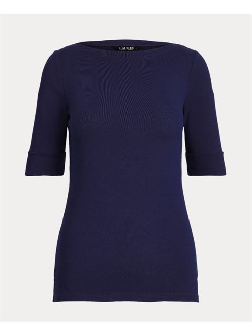 JUDY-ELBOW SLEEVE-KNIT LAUREN RALPH LAUREN | 200654963079410 NAVY